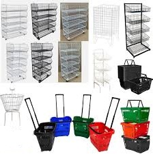 Display Baskets and Trolleys